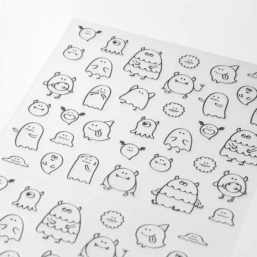 Pegatinas 2591 Chat Monstruos