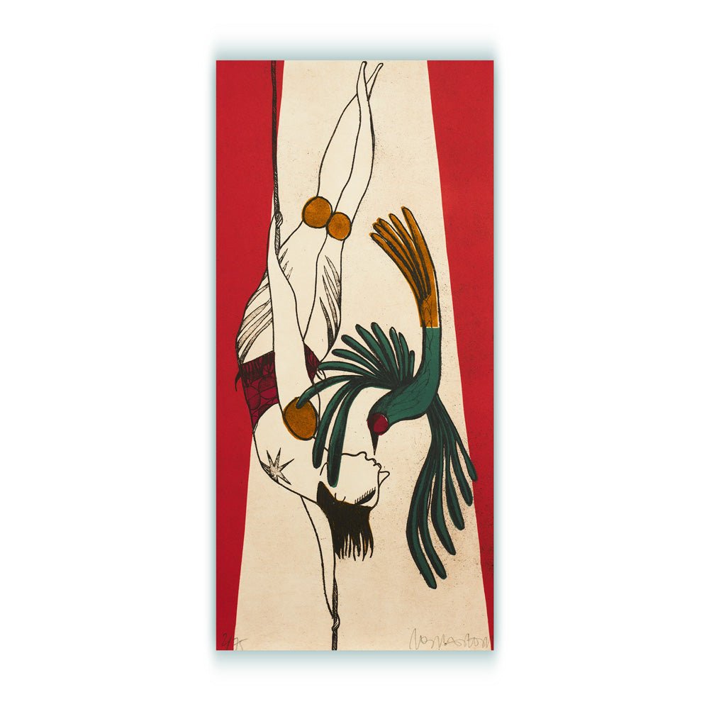 Tahn y Lady Celeste, Circo Venus Limited Edition Engraving