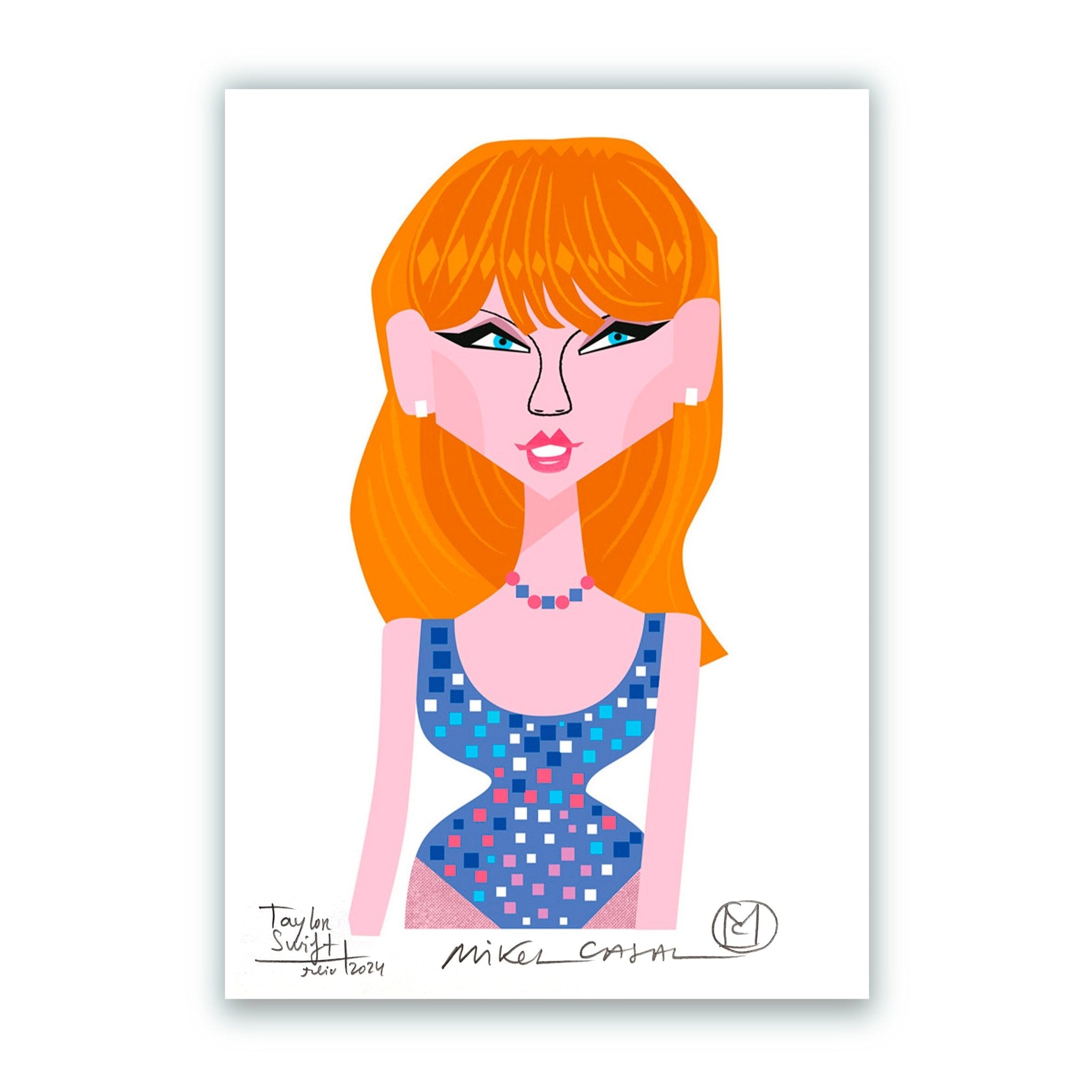 Taylor Swift Fine Art Paper Print
