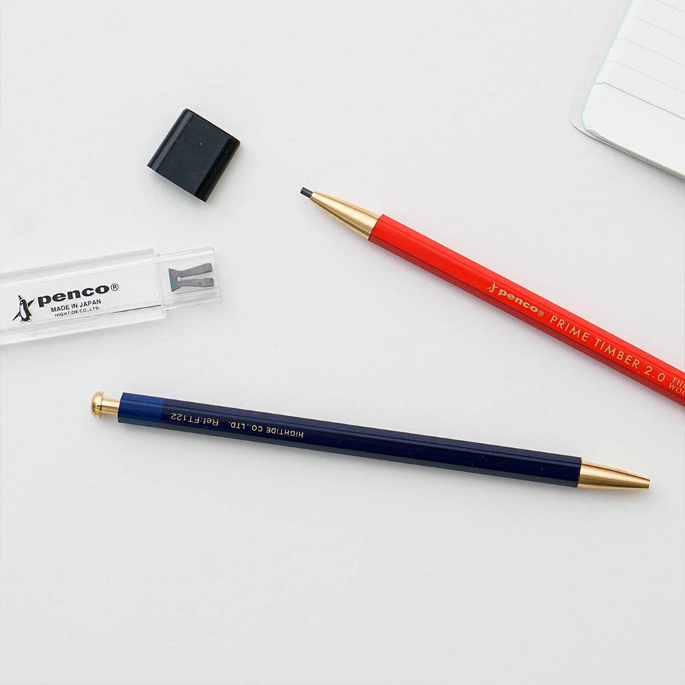 Timber Brass Pencil Navy