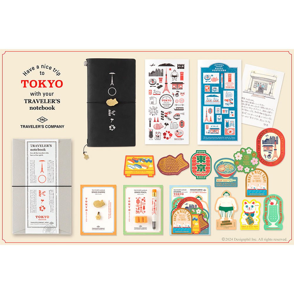 TRAVELER'S notebook - Sticker Set TOKYO Limited Edition