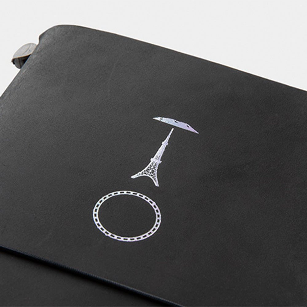 TRAVELER'S Notebook - Tamaño Regular Negro Edición Limitada TOKYO
