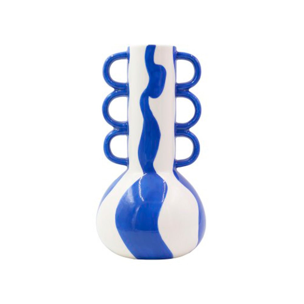 Vase Tomás audacieux et bleu