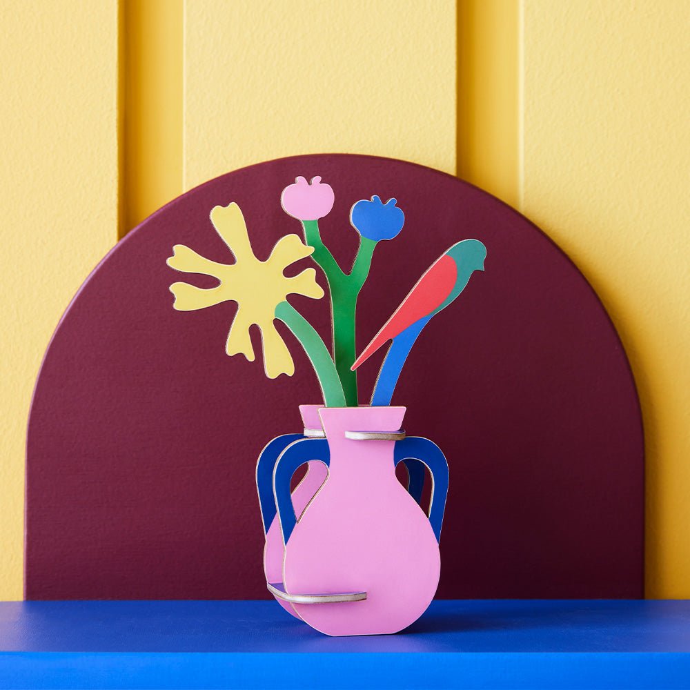 Pop Out Card - Matisse Paper Bloom