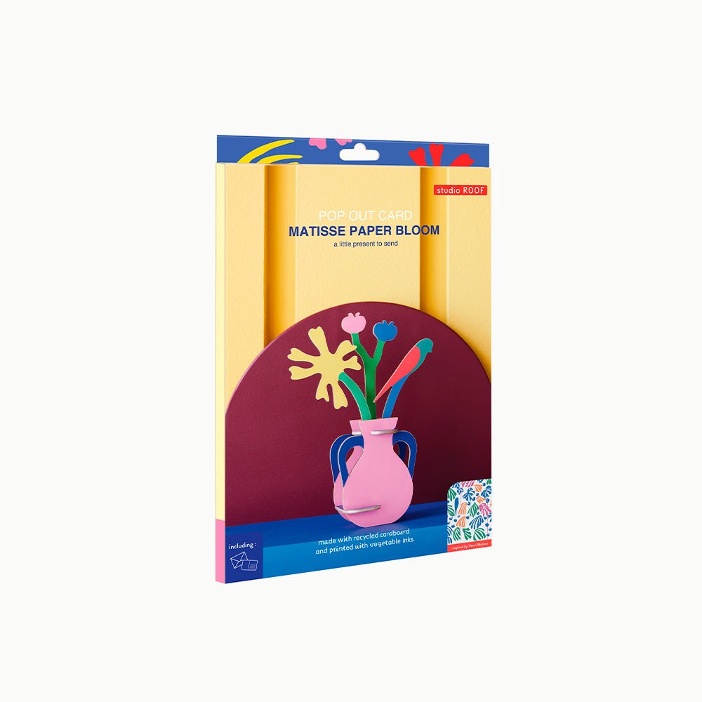 Pop Out Card - Matisse Paper Bloom