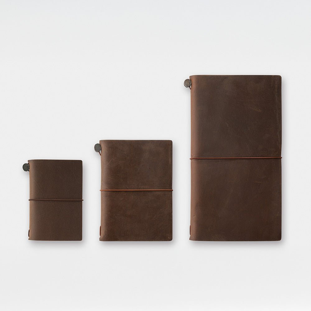 TRAVELER’S notebook Card Size 20th Anniversary Set Brown