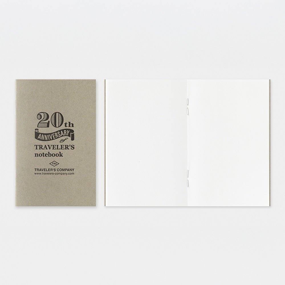TRAVELER’S notebook Card Size 20th Anniversary Set Black