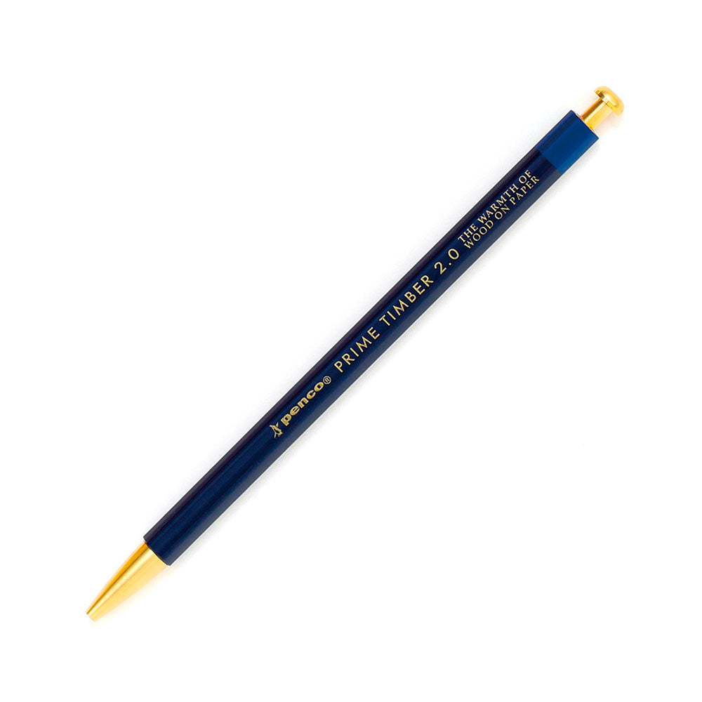 Timber Brass Pencil Navy