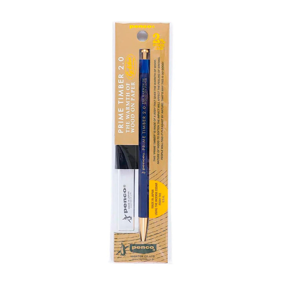 Timber Brass Pencil Navy