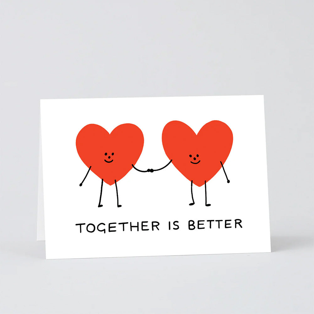 Tarjeta de Felicitaciones Together is Better