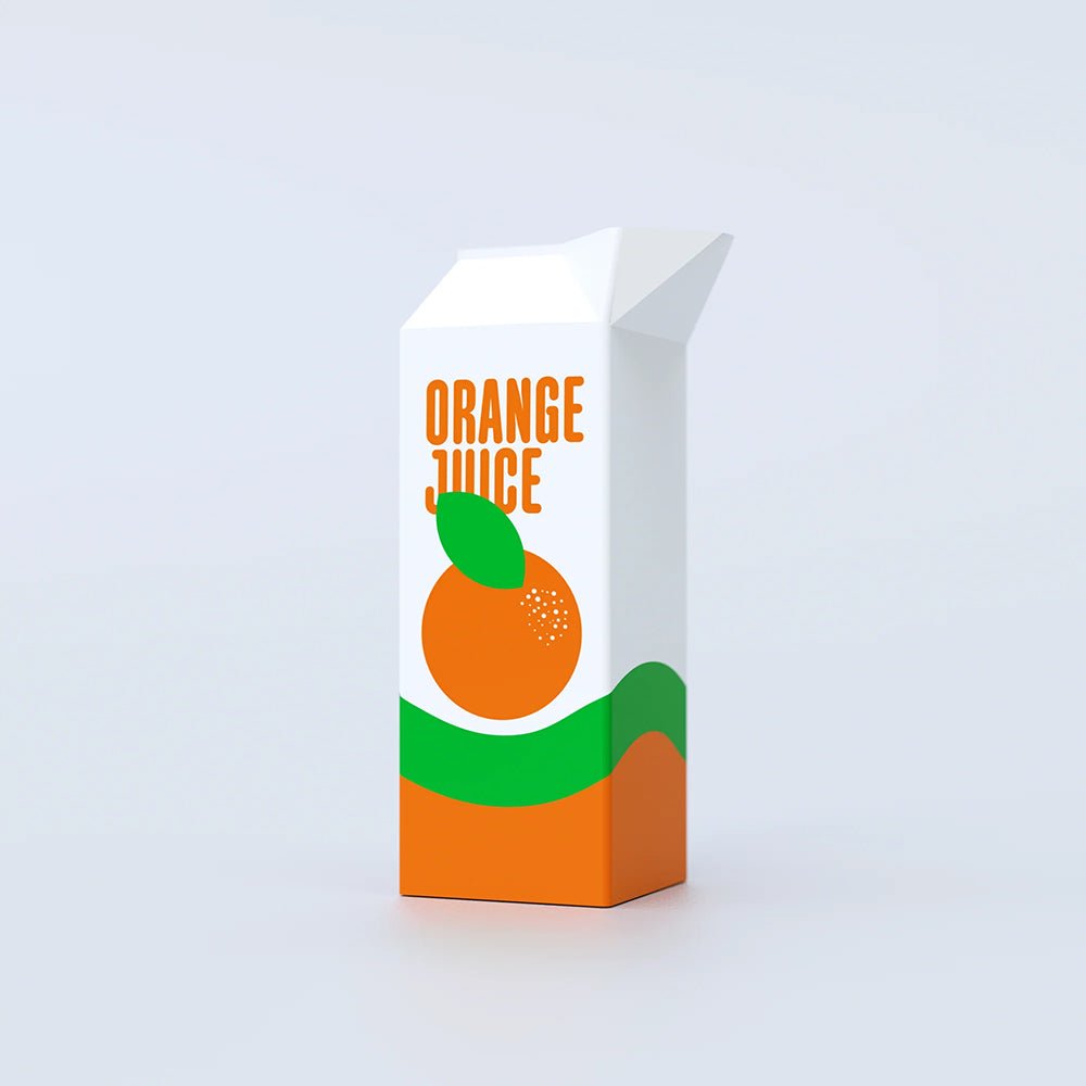 Vase Orange Juice