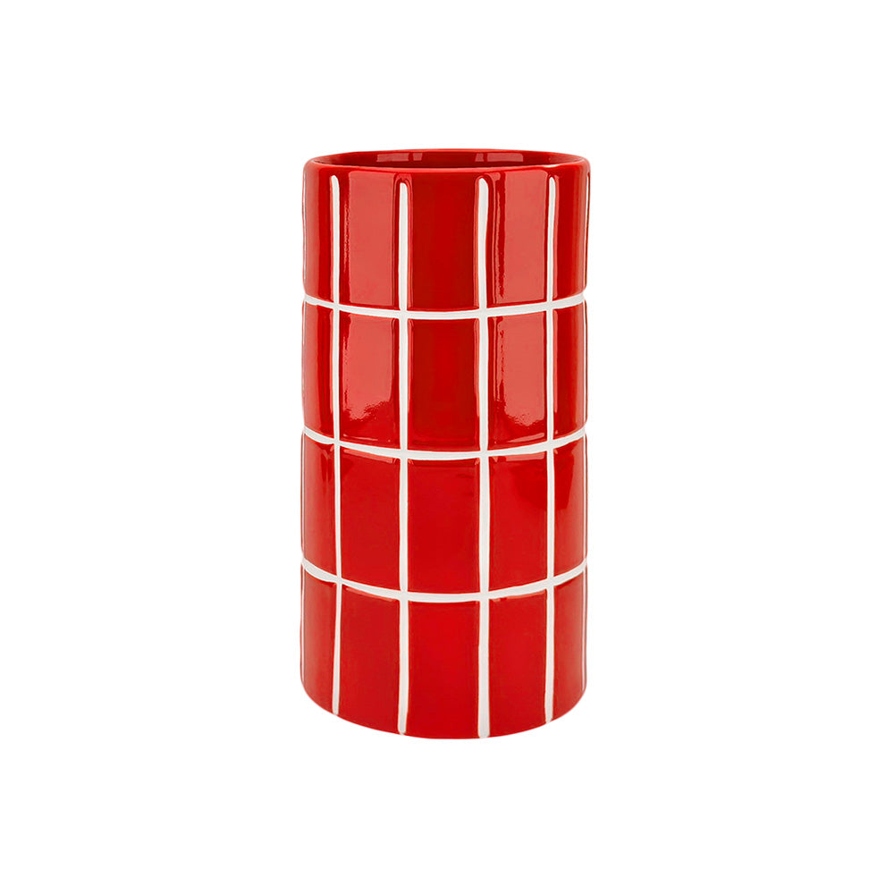 Vase Carrelage Red