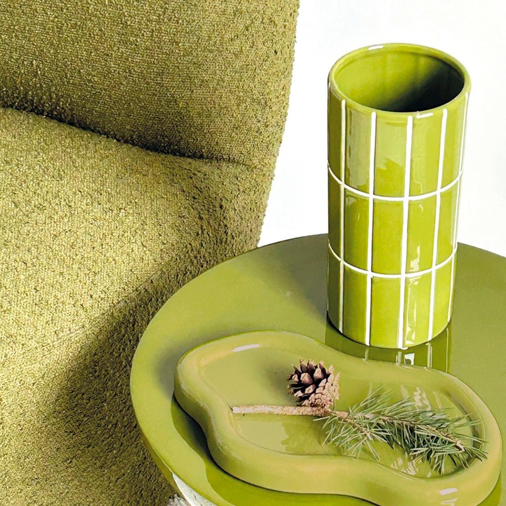 Vase Carrelage Khaki