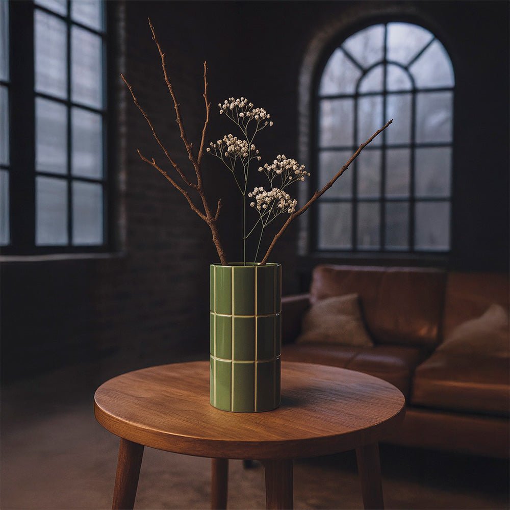 Vase Carrelage Khaki
