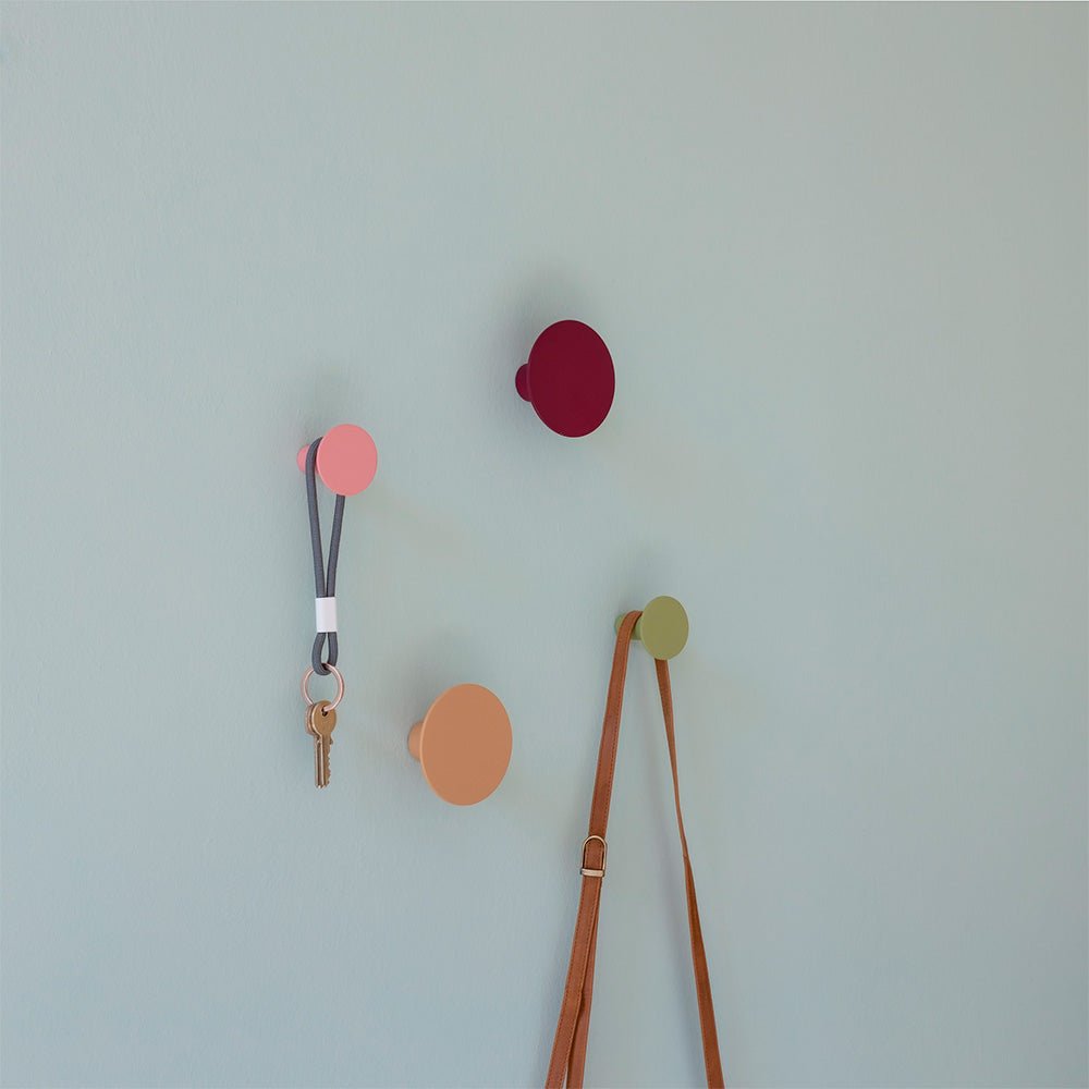 Set Colgadores de Pared Fuchsia (4 piezas)