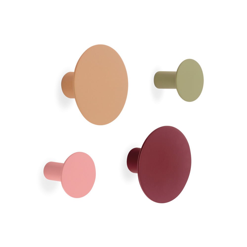 Set Colgadores de Pared Fuchsia (4 piezas)