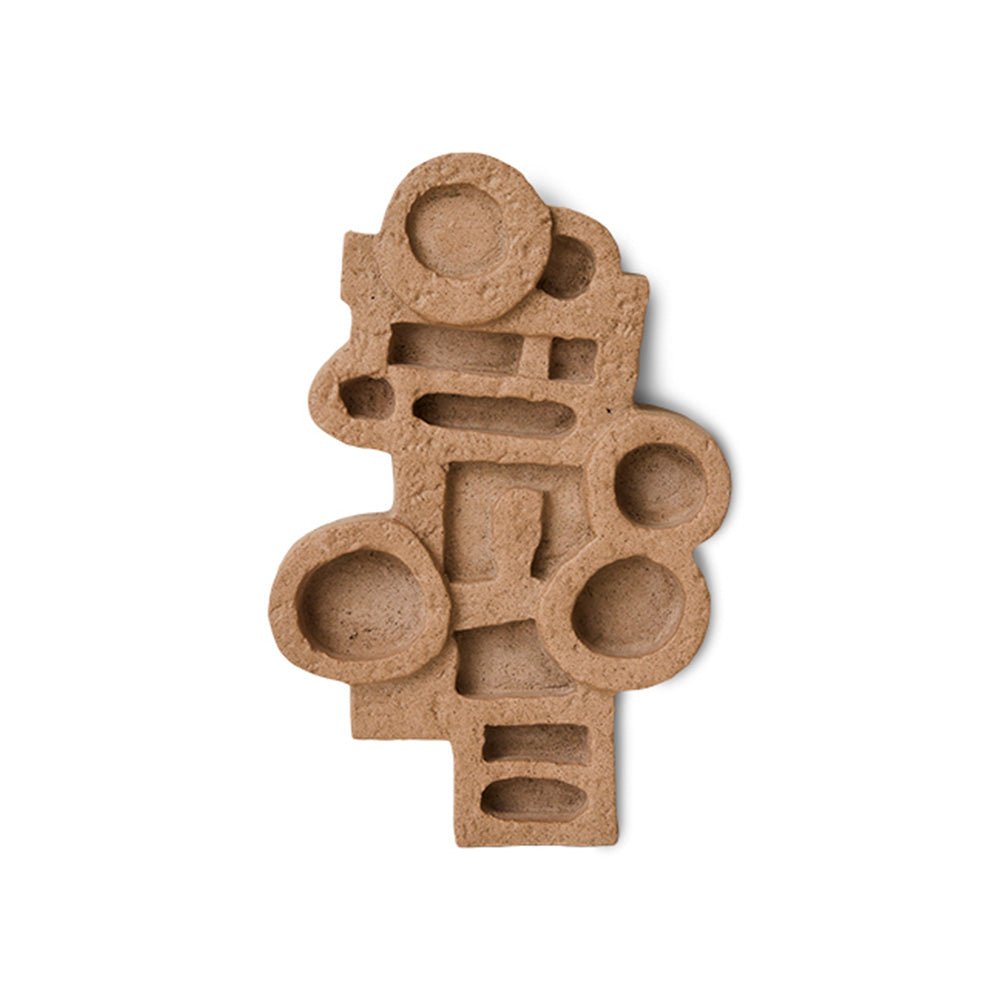 Petite sculpture murale brutaliste