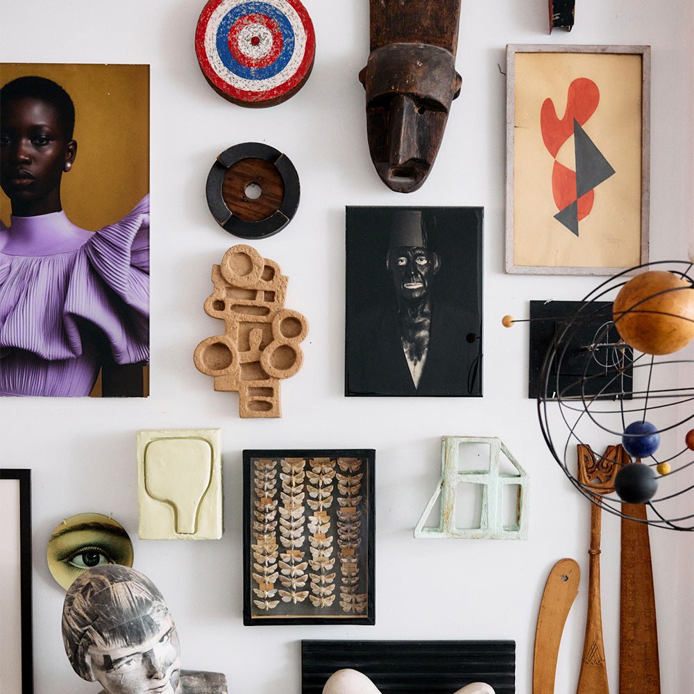 Petite sculpture murale brutaliste