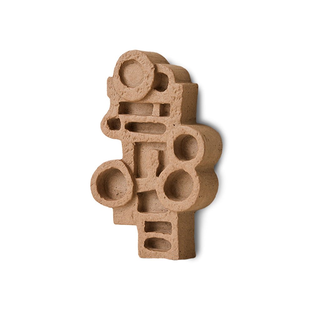 Petite sculpture murale brutaliste