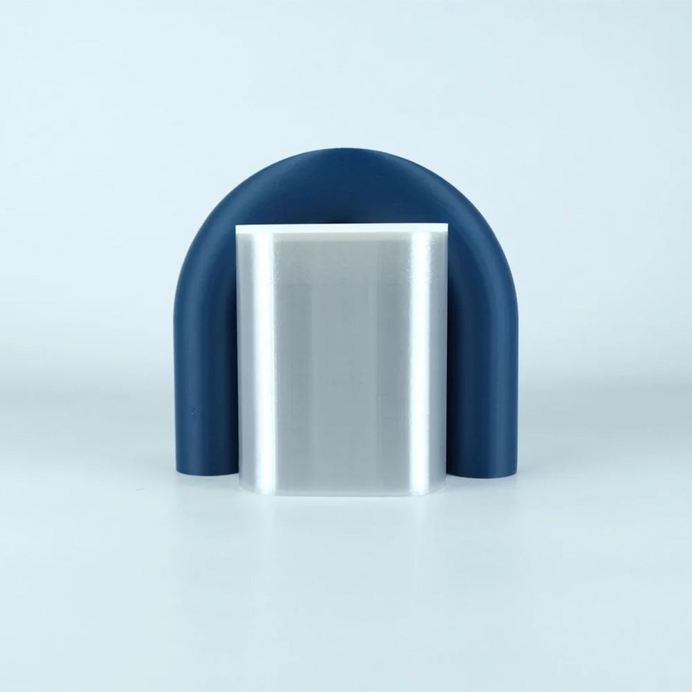 Arc Modular Vase & Bookend – Navy, White, Lagoon