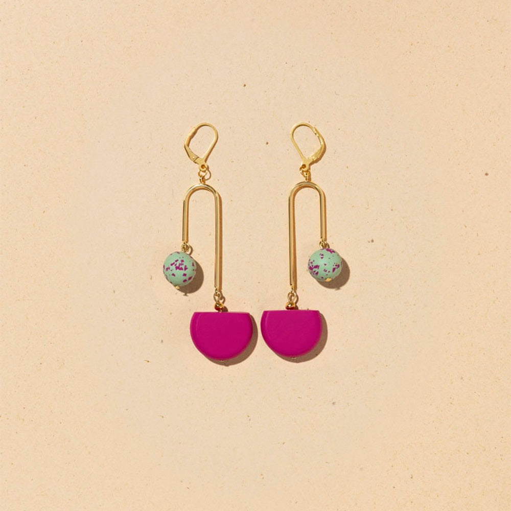 Arc Terrazo Green - Magenta