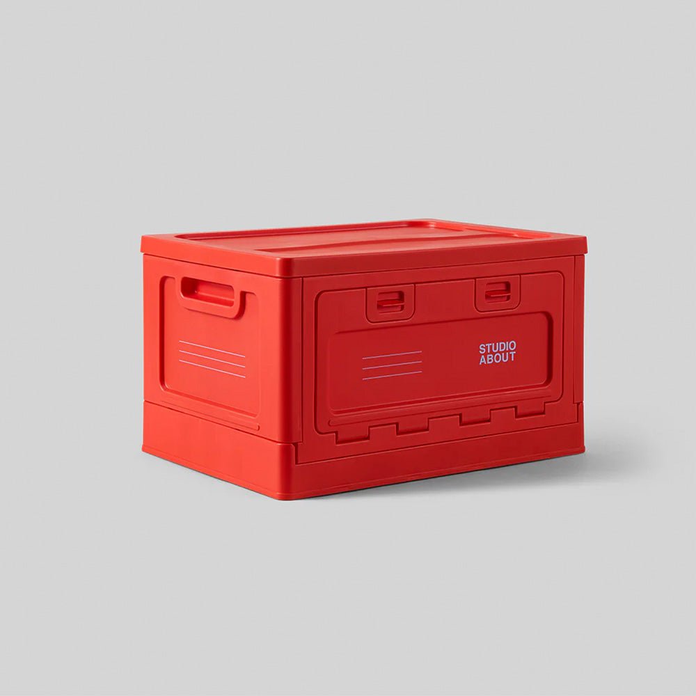 Boîte moyenne rouge