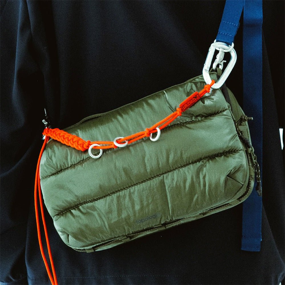 Braided Keychain Off White