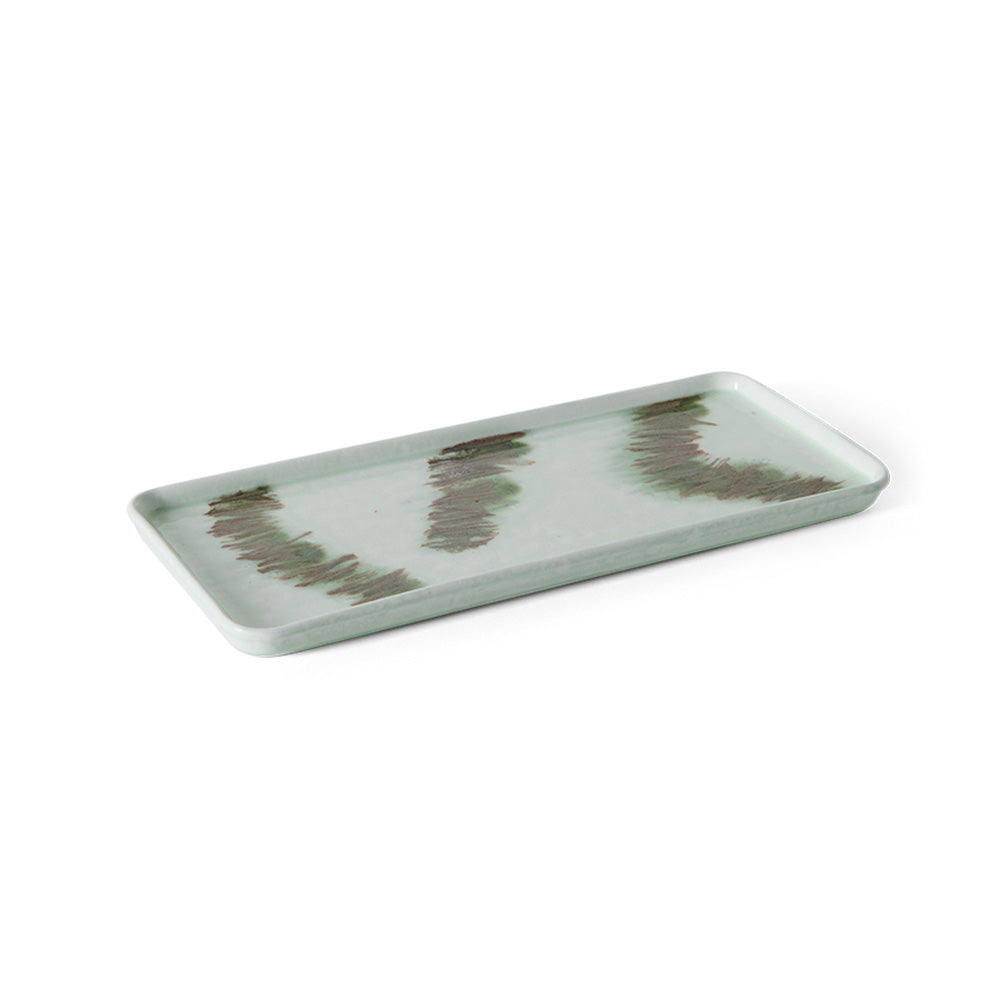 70s Ceramics: Cake Tray - Tide