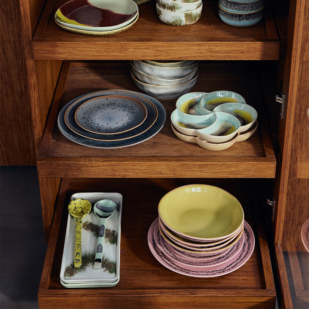 70s Ceramics: Cake Tray - Tide
