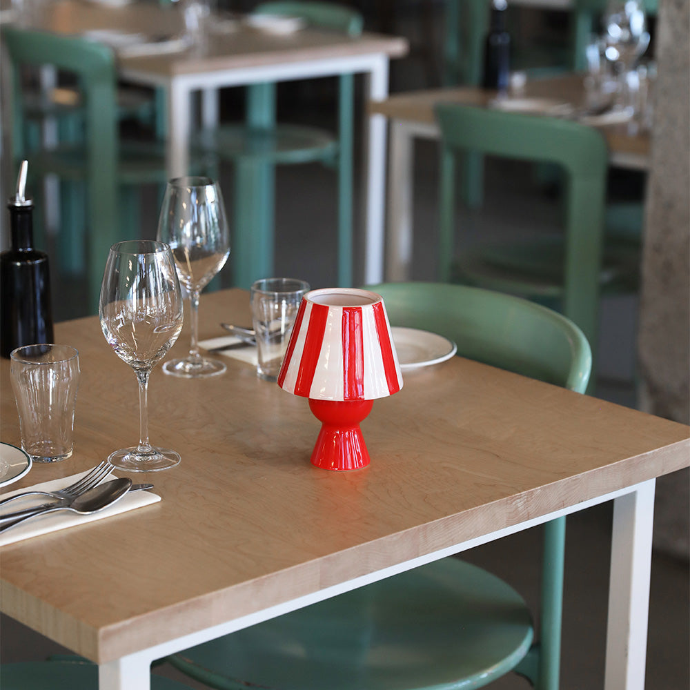 Portavelas Cantine rojo