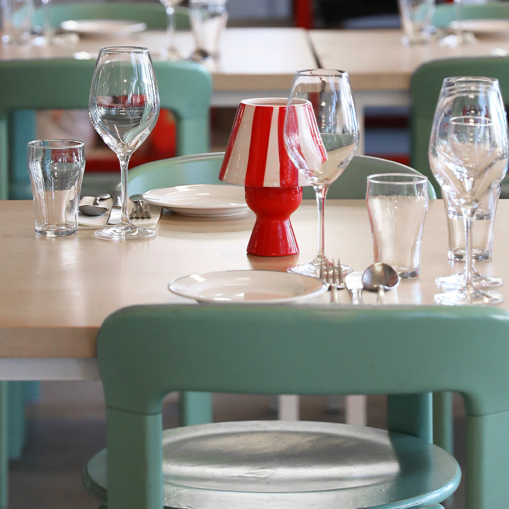 Portavelas Cantine rojo