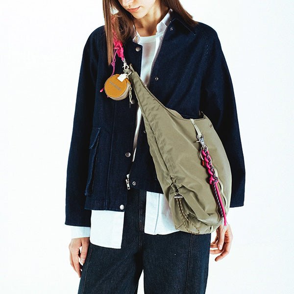 Cloud Hobo Medium Moss Tech Sateen | Bag Hobo | El Moderno