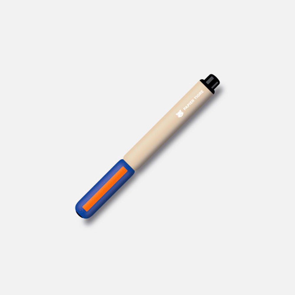 Stylo plume bleu