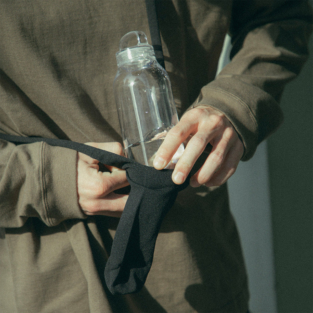 Sac à bandoulière porte-bouteille FUTO NL Noir