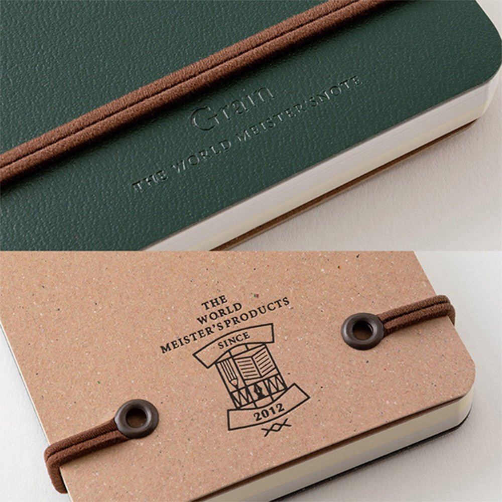 Cahier à spirale WM Grain Vert