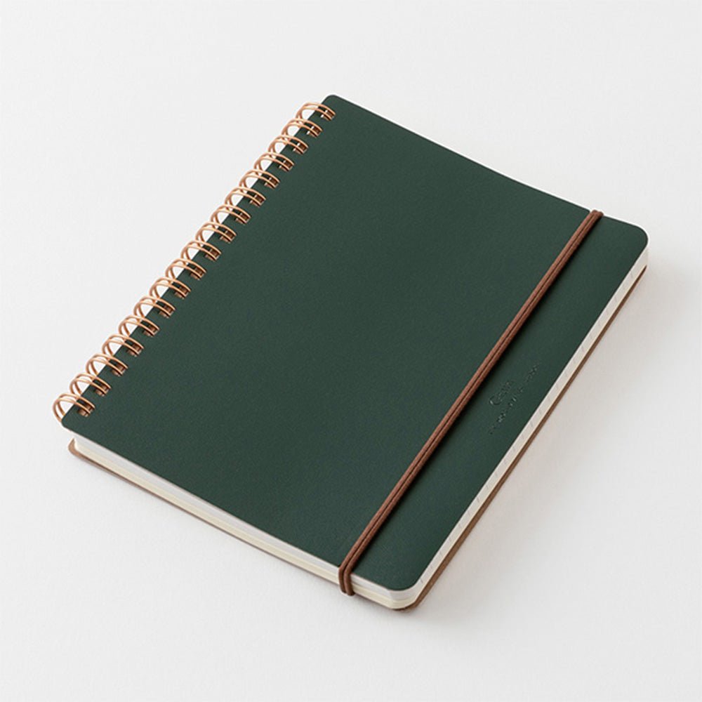 Cahier à spirales WM Grain Variante B6 Vert