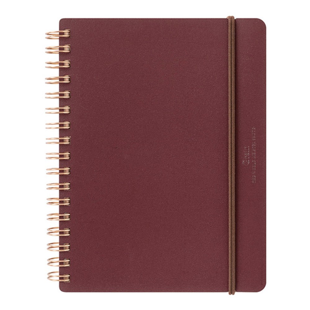 Cahier à spirale WM Grain Variante B6 Rouge