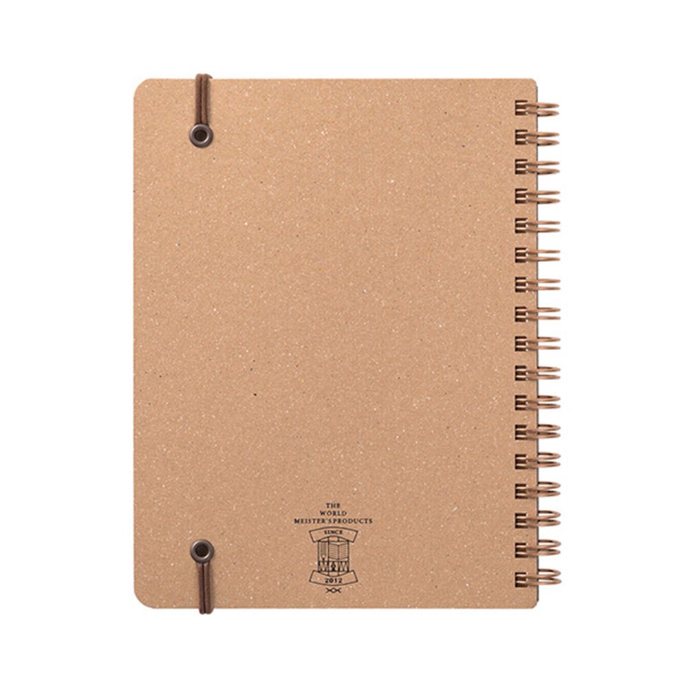 Cahier à spirale WM Grain Variante B6 Rouge