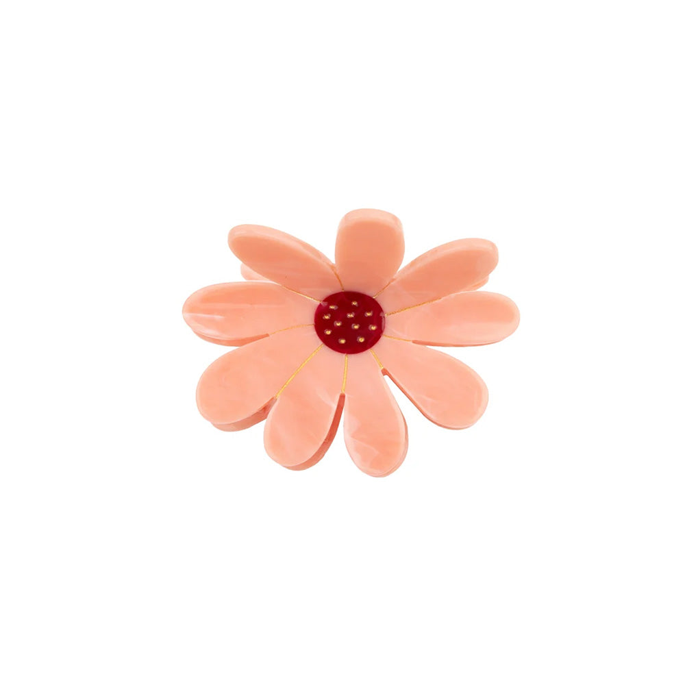 Hair Clip Pink Flower