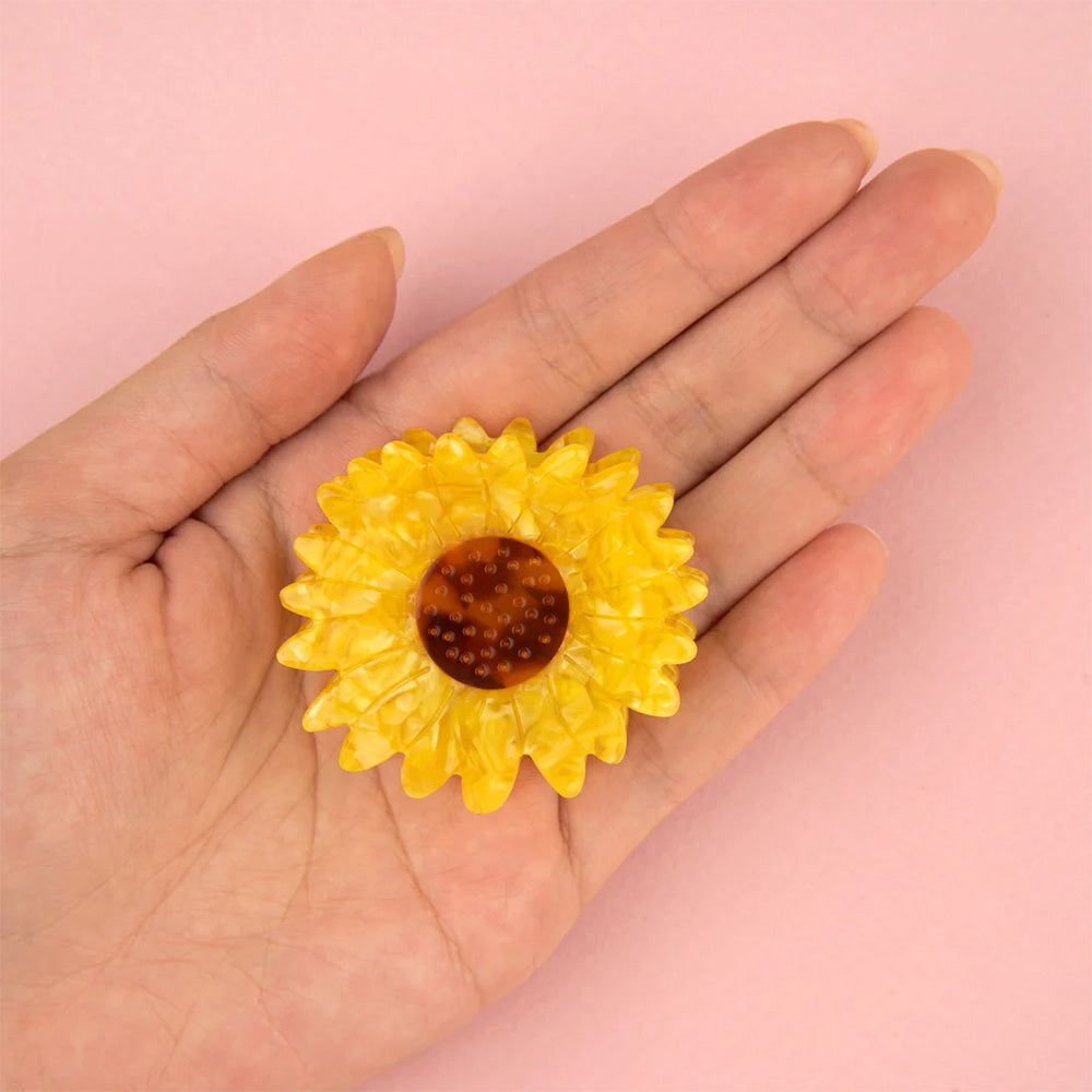 Hair Clip Sunflower