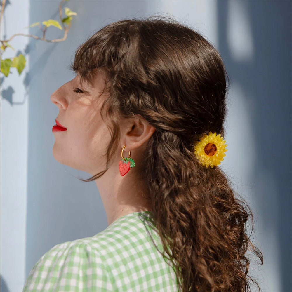 Hair Clip Sunflower