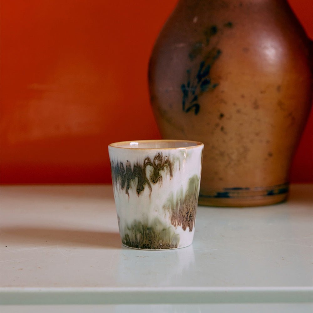 70s Ceramics: Coffee Mugs - Surreal (set de 6)