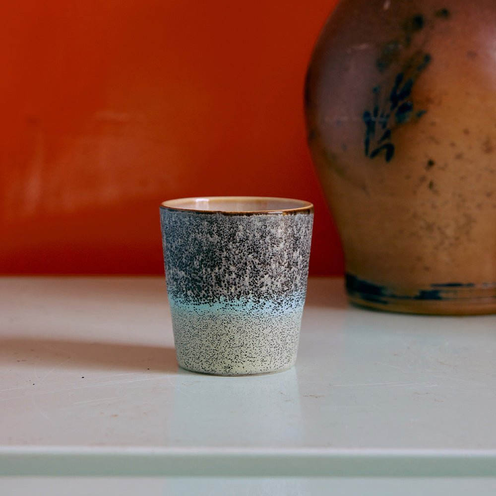 Céramique des années 70 : Mugs à Café - Surréaliste (lot de 6)