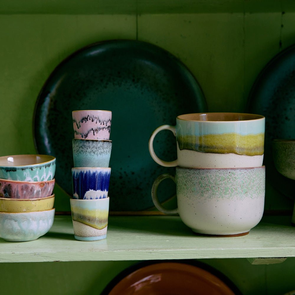 70s Ceramics: Tea Cups - Neo (set de 2)