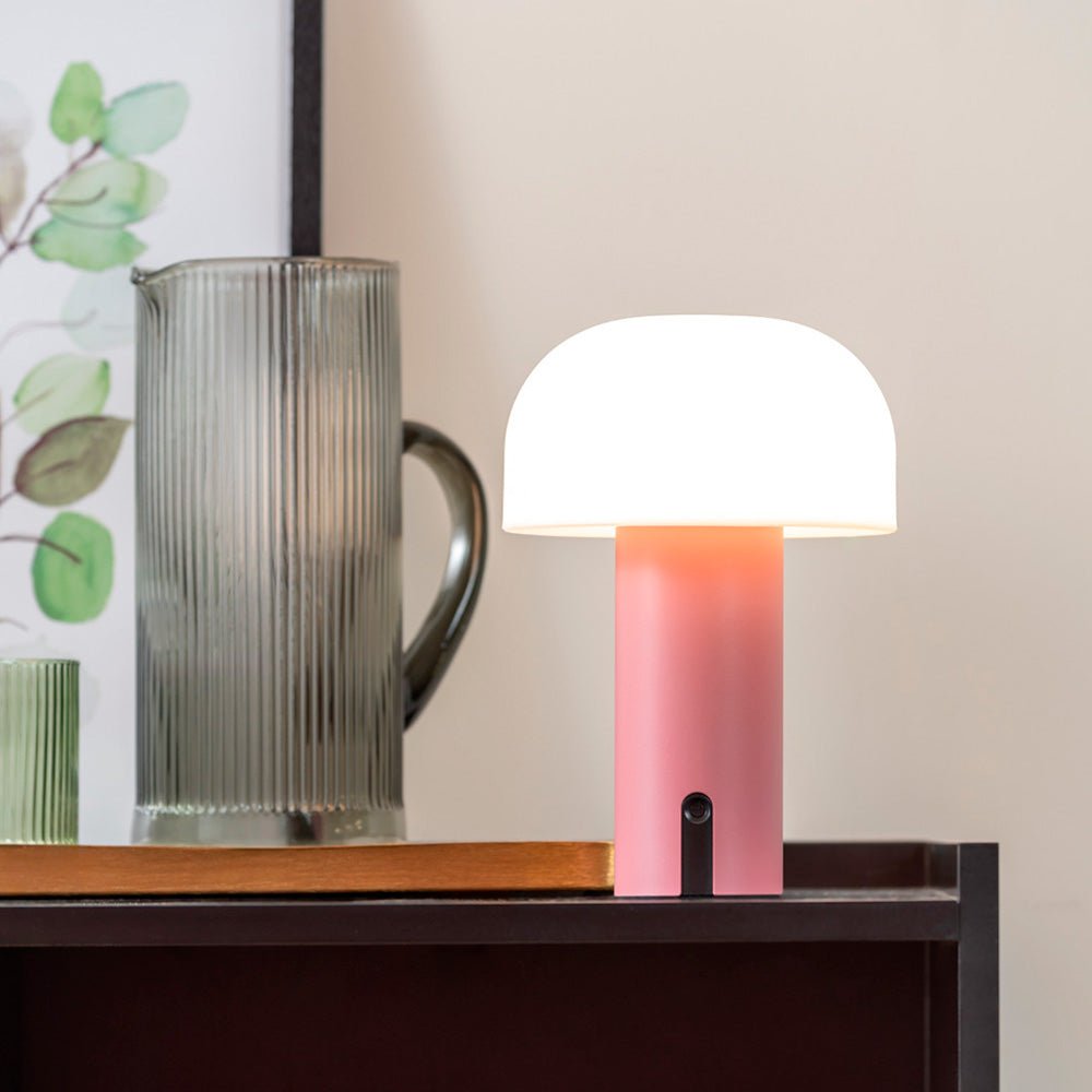 Lámpara de escritorio Luca LED Rosa