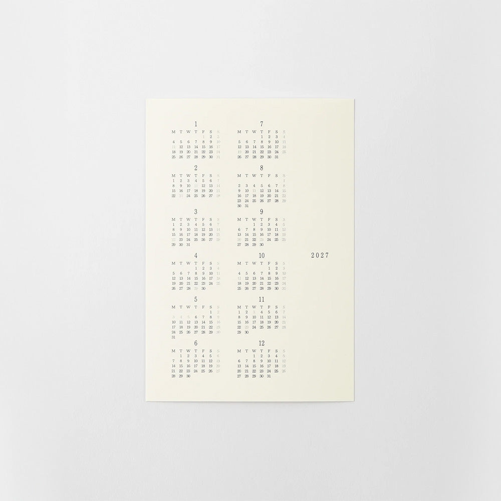 MD Diary Sticker S 2027