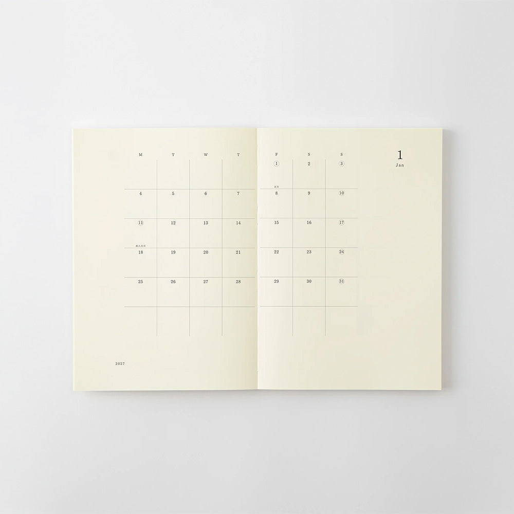 MD Notebook Diary A5 2027