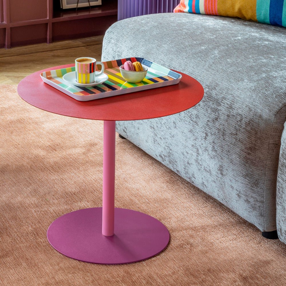 Rondo Side Table Berry