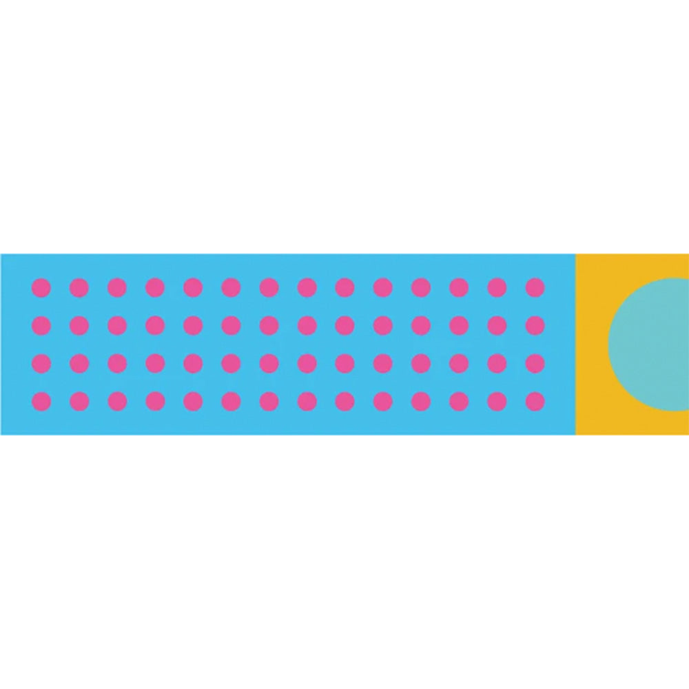 Kapitza Polka Dot Vivid Washi Tape