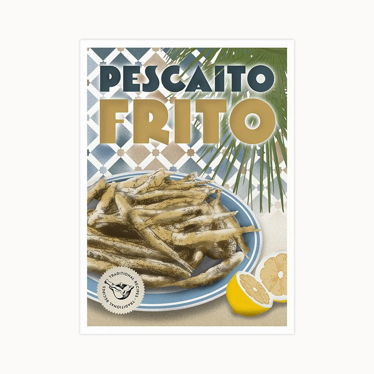 Carte postale Recettes traditionnelles espagnoles